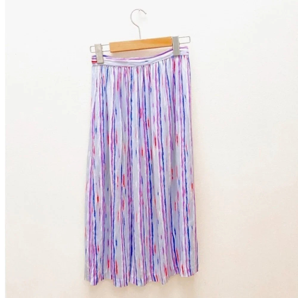 Vintage - Striped Simon Chang Skirt